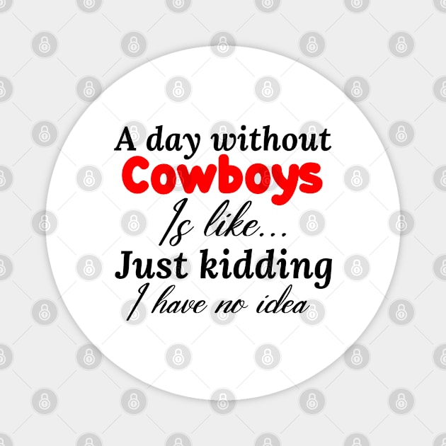 cowboys Magnet by Design stars 5